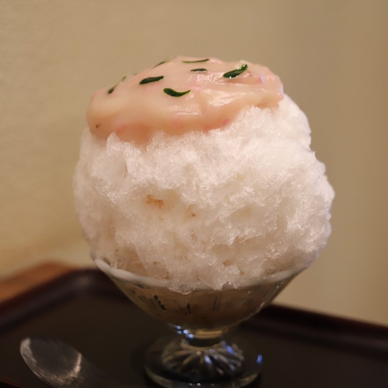 宇治クリームチーズさくらあんみるく(浅草浪花家)