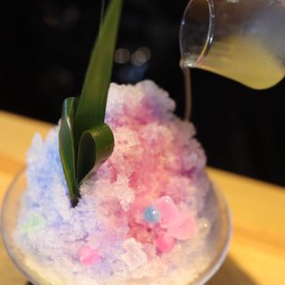 光蜜氷(茶庭 然花抄院 渋谷ヒカリエ ShinQs店 （ぜんかしょういん）)