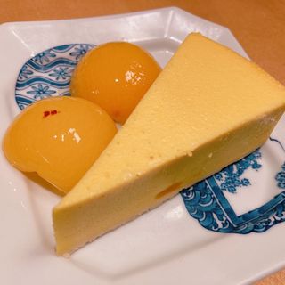 かぼちゃのチーズケーキ(石塀小路 豆ちゃ 新宿 （イシベコウジ マメチャ）)