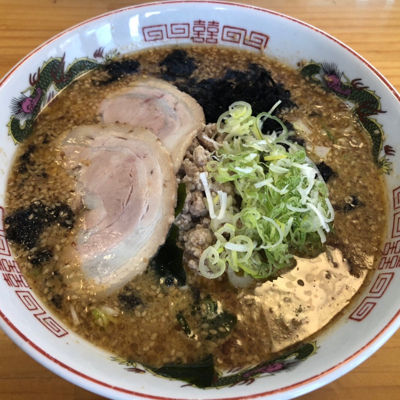 こってりごまみそ担々麺(温もり中華そば 銀河)