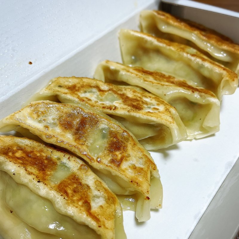 にんにく激増し餃子(餃子の王将 道玄坂店)