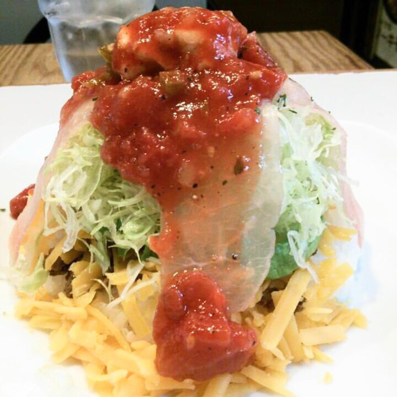 アボカドチーズタコライス生ハムトッピング(ハモニカ・クイナ 吉祥寺店)