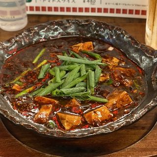 麻婆豆腐(鉄鍋餃子 餃子の山﨑)