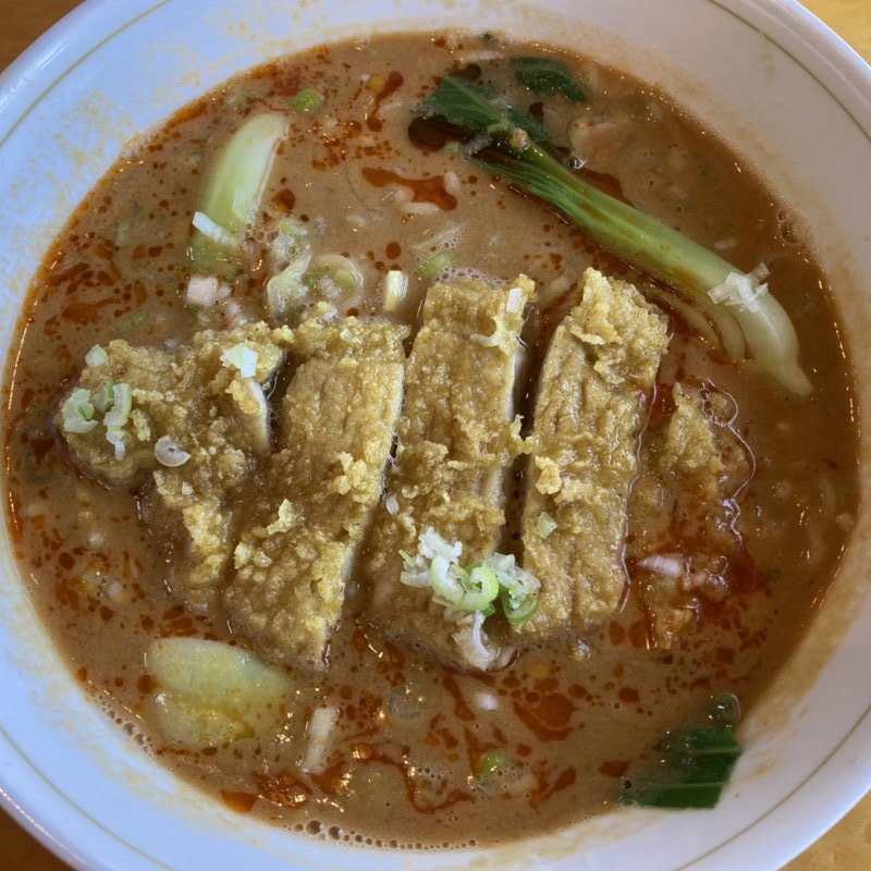 排骨たんたん麺(夏泊ゴルフリンクス)