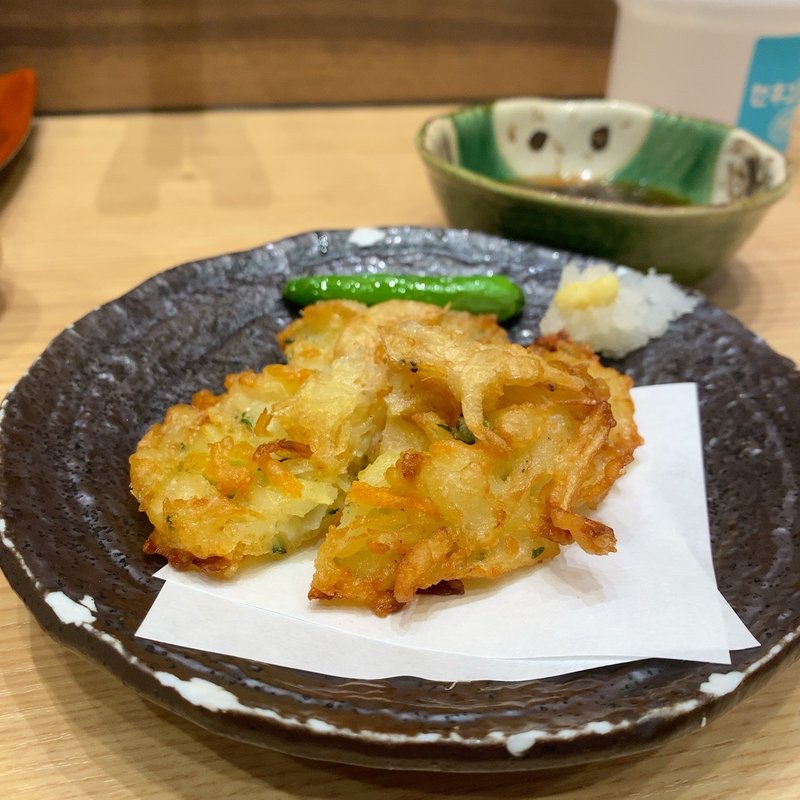 富山特産白えびのかき揚げ(もりもり寿し mozoワンダーシティ店)