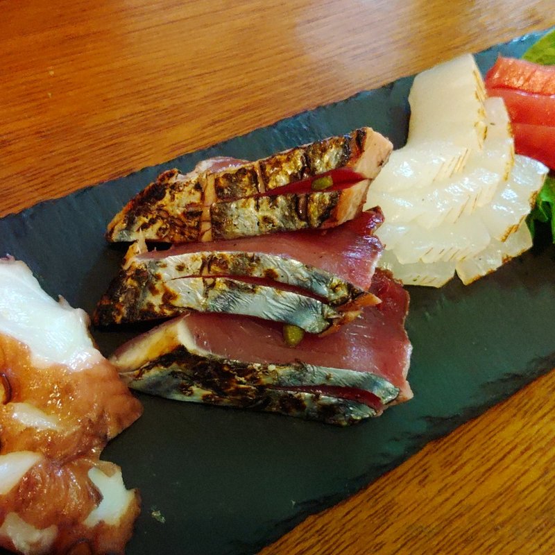 刺身盛り合わせ(南樂 （なんらく）)