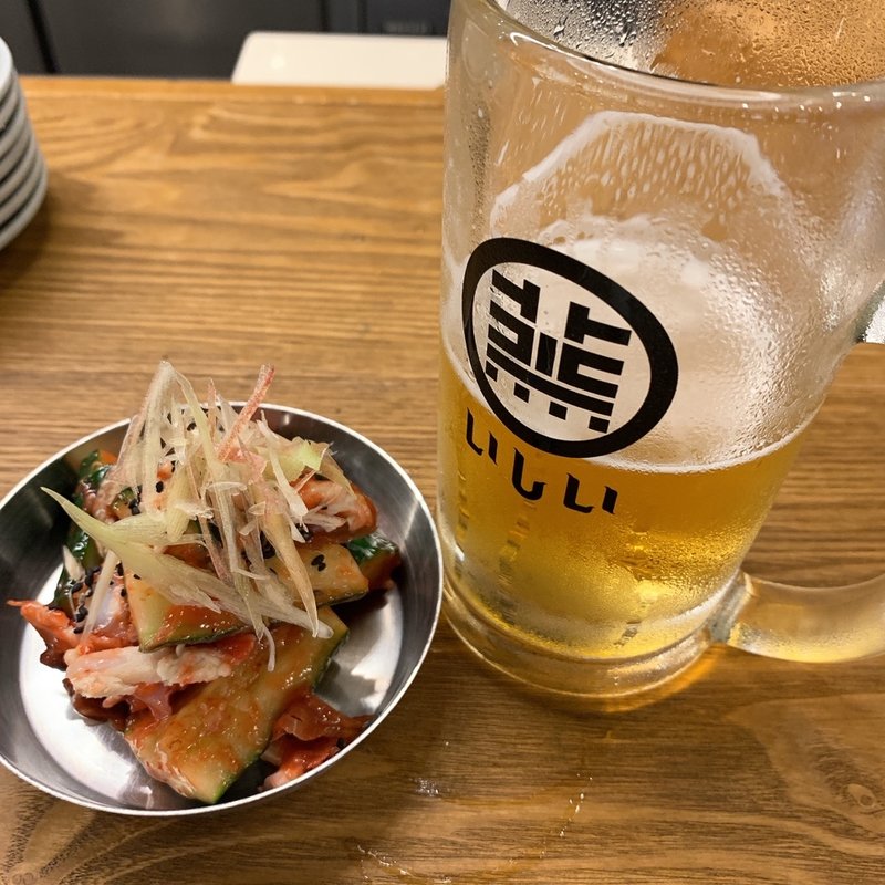 梅肉軟骨きゅうり和え(焼売酒場いしい　博多店)