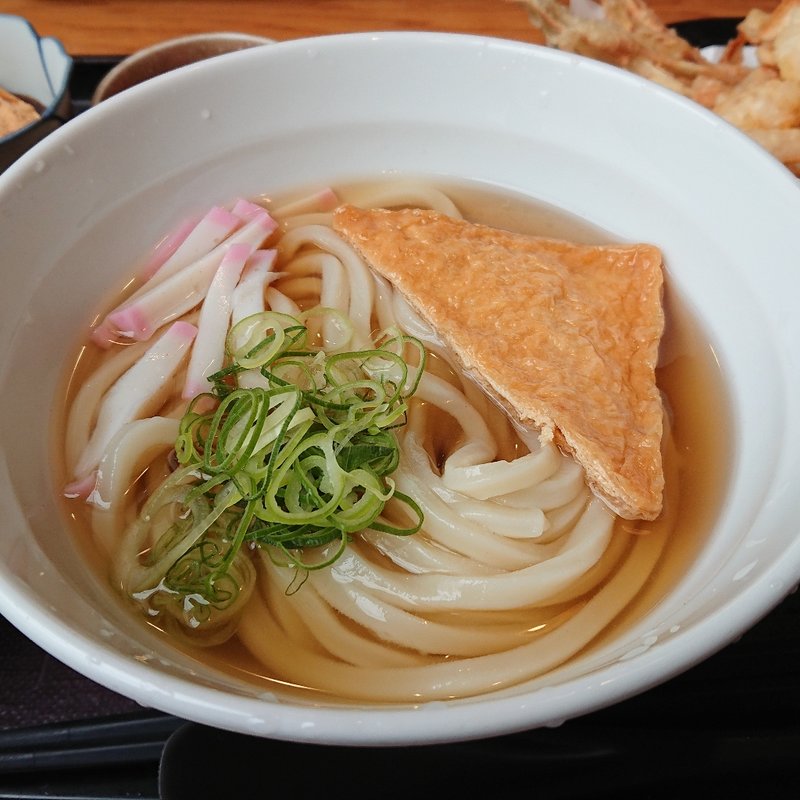 京うどん【冷】(夢吟坊 港北店)