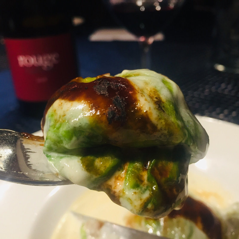 天然真鯛とシャンピニオンデュクセルのタントマリー風(フランス厨房 旬彩 中央駅店 )