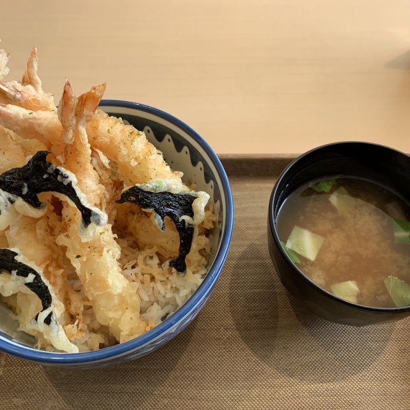 うみもり天丼　6周年Ver(仙台うみの杜水族館フードコート )