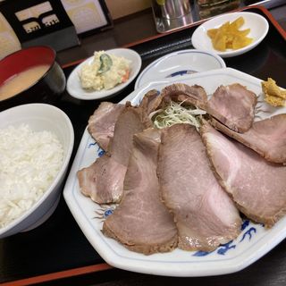 焼き豚定食(大沼飯店)