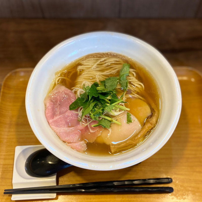 チャーシュー二種 煮干しラーメン(ラーメン 健やか)