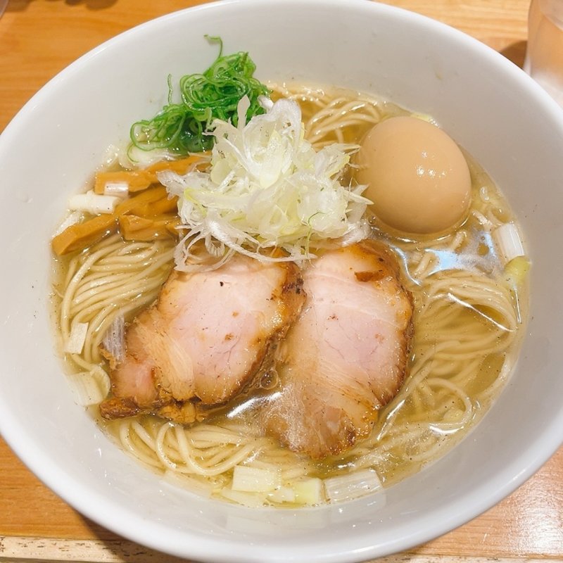 塩らーめん 特製(佐々木製麺所)