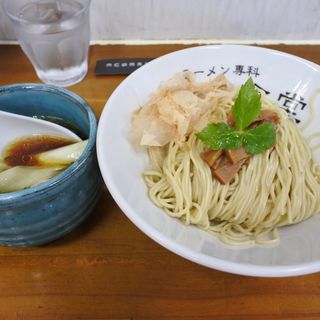 鶏と葱の細つけ麺(ラーメン専科 竹末食堂)