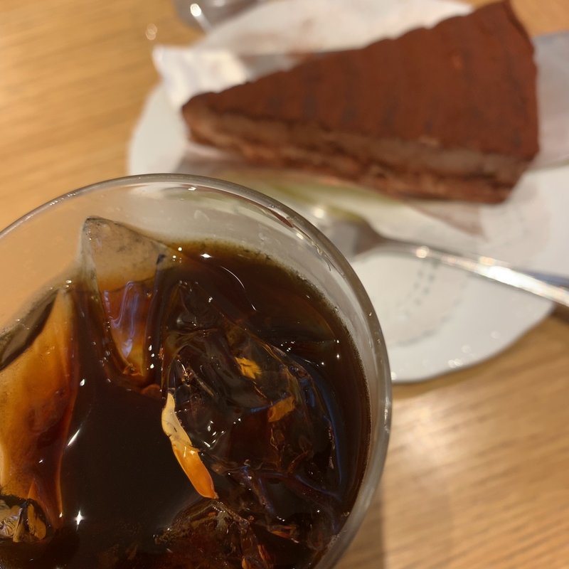 アイスコーヒー(浅草喫茶店 金龍)