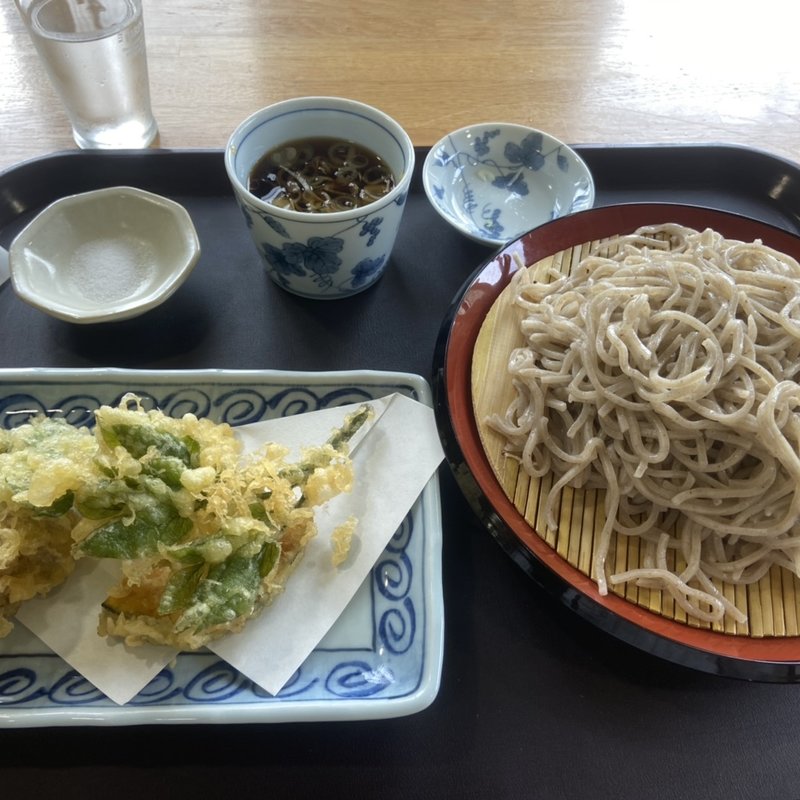 天ざる大盛り(道の駅尾瀬街道みしま宿 )