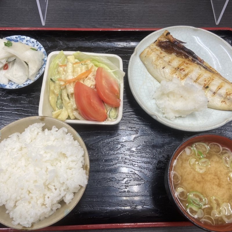 塩麹漬けさば定食(丸福)