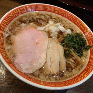 背脂たまりしょうゆラーメン(麺や一芯)