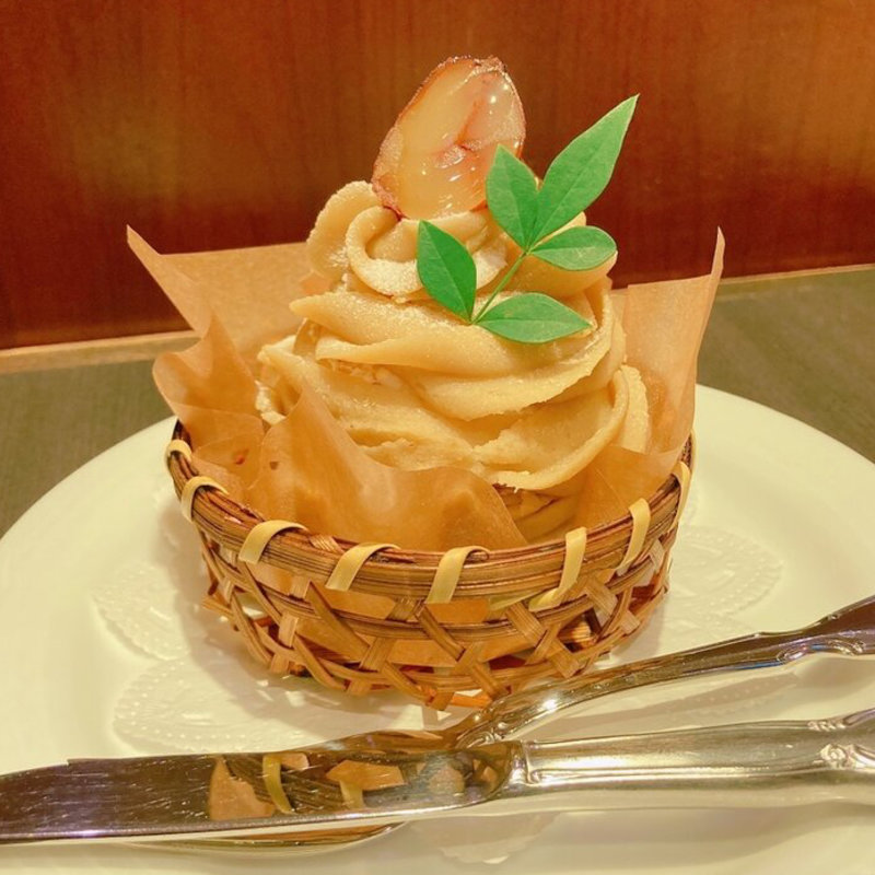 モンブラン(カフェ・ジャンシアーヌ)