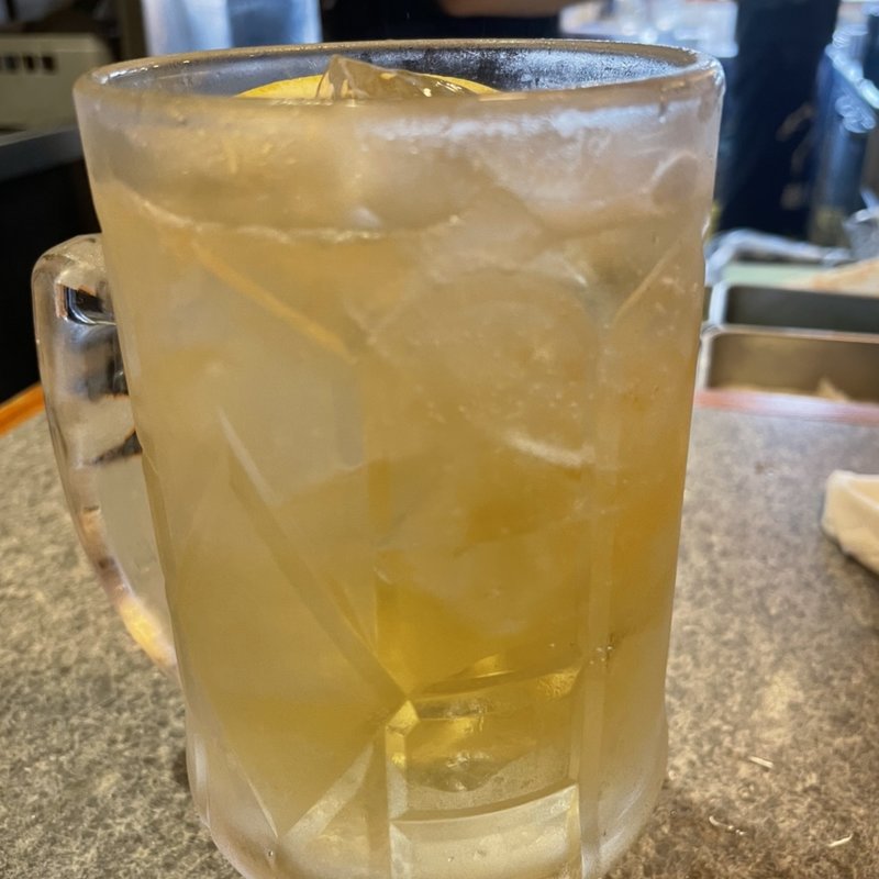 メガ角ハイボール(やきとん ひなた 東武練馬店)