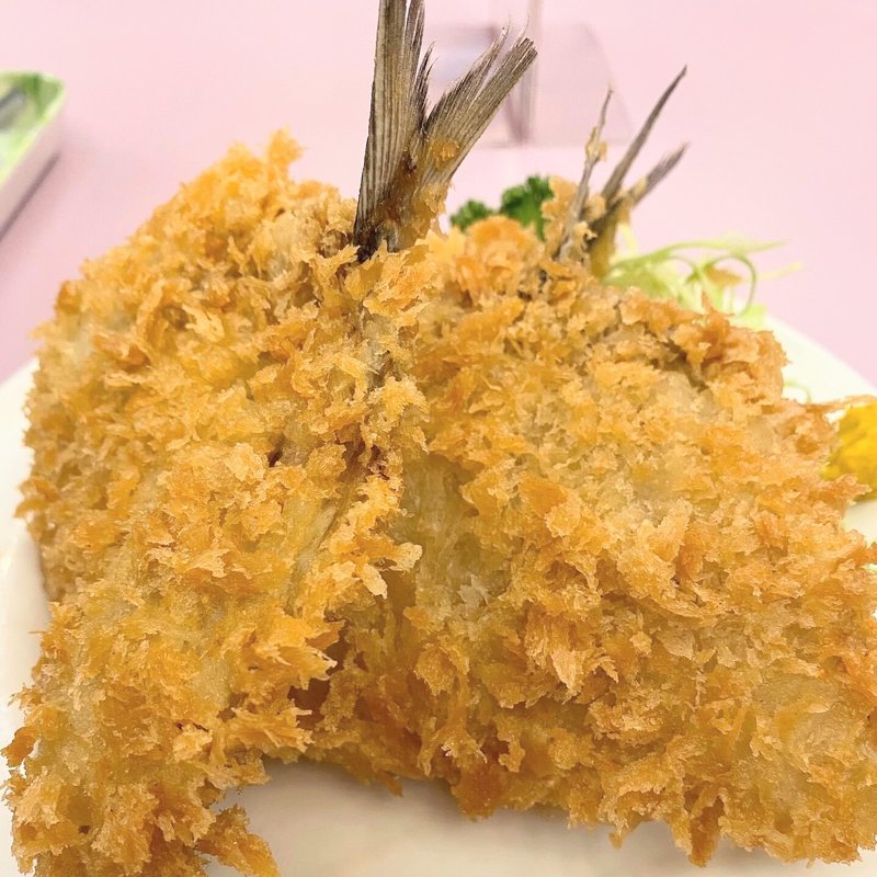 アジフライ(浅草 水口食堂)