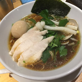特製蛤SOBA(むぎとオリーブ 銀座店)