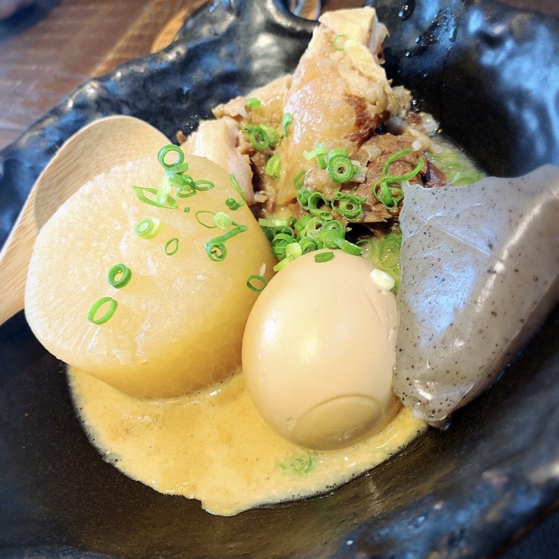 ポルチーニおでん4種盛り合わせ(筥崎鳩太郎商店)