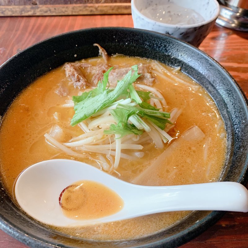 海老味噌らーめん(らーめん一会)