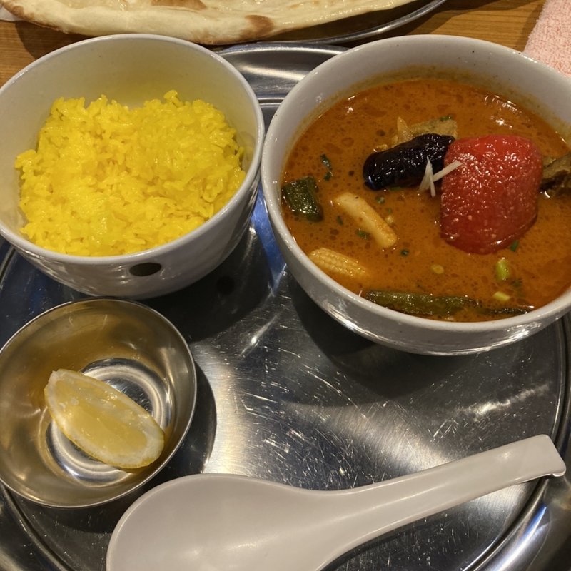 ネパールチキンスープセット(プリンス行徳店)