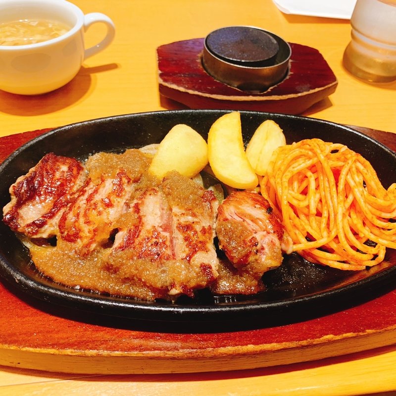 宮ロースカットランチ(ステーキハウス松木 八王子松木店)