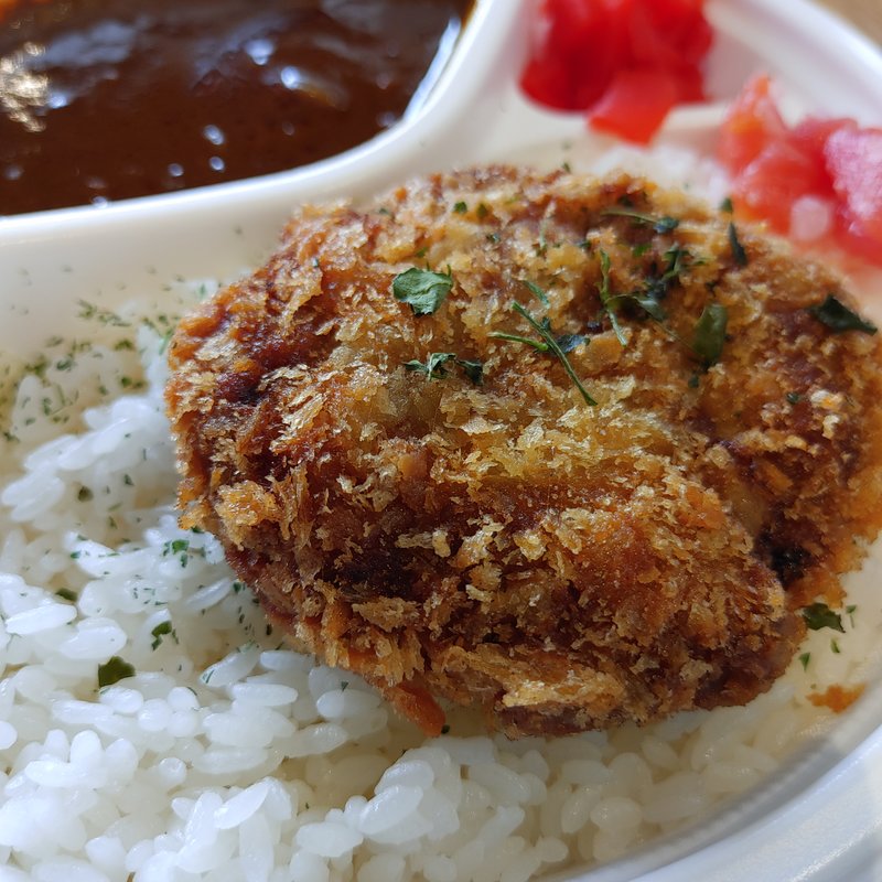 ぱおぱおチーズメンチカレー(ぱおぱおカレー浅草店)