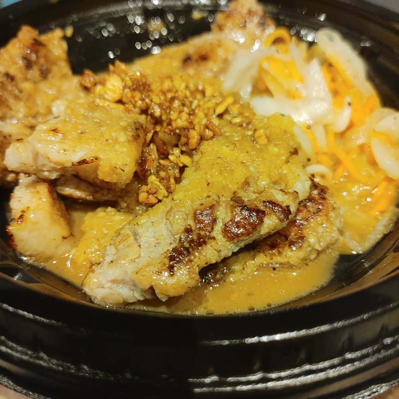 ポークステーキ丼（香味醤油タレ）(松屋 浅草橋店 )