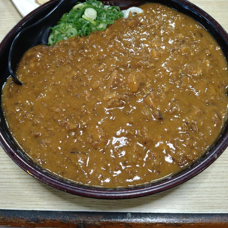 カレー饂飩(立花うどん)