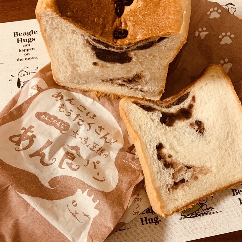 あん食パン(ハートブレッドアンティーク イオンモール四條畷店)