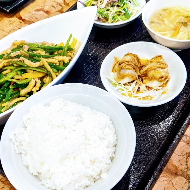 チンジャオロースランチ(中国彩 笑門来福

)