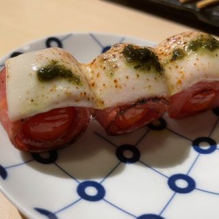 トマト串(炭火焼きとり　　くぼ)