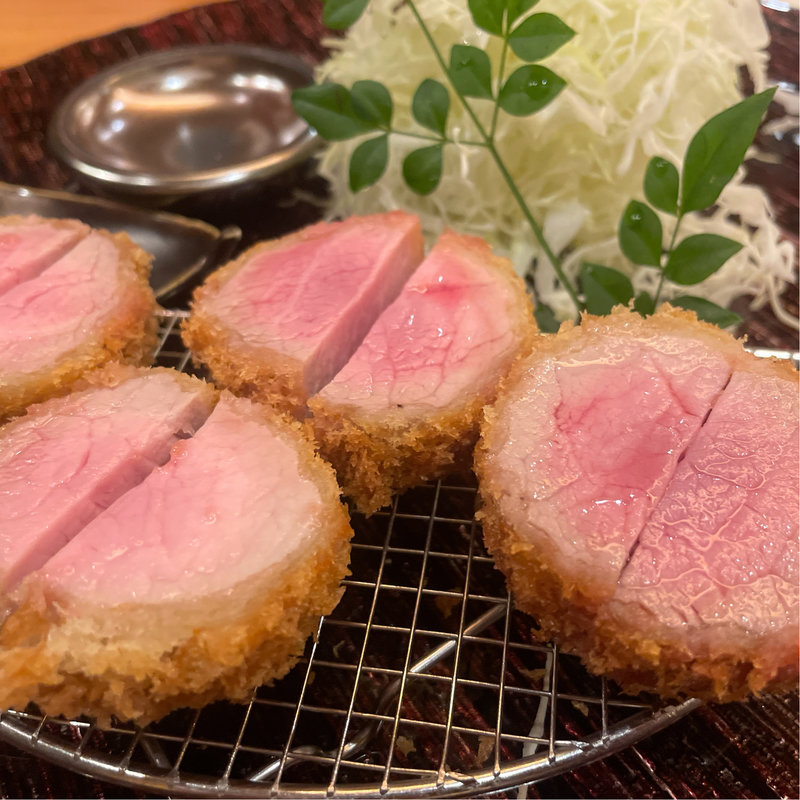 三元豚ヘレカツ　シャトーブリアン定食(epais coup (エペ クープ))