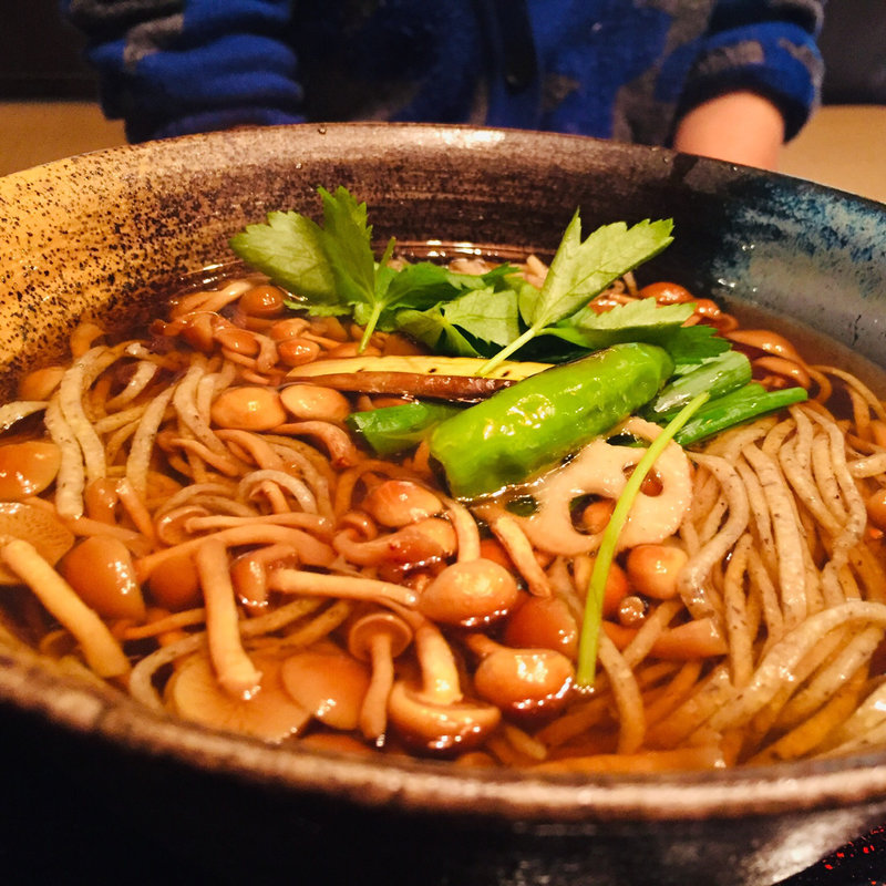 きのこ蕎麦(遇祥庵 （耦祥庵）)