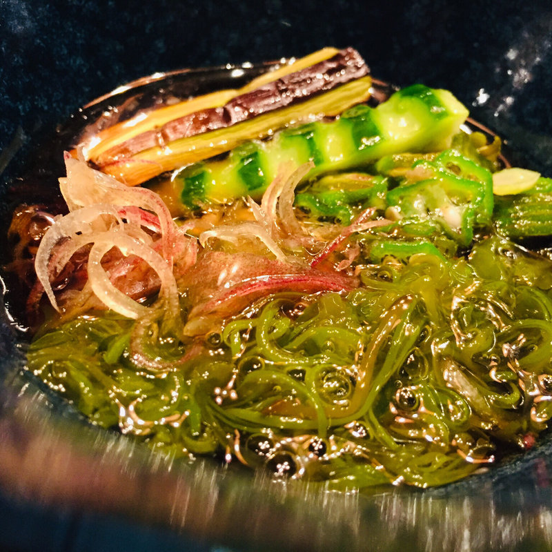 めかぶ蕎麦(遇祥庵 （耦祥庵）)