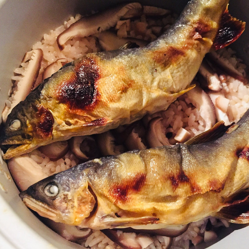 鮎めし(田代水産)