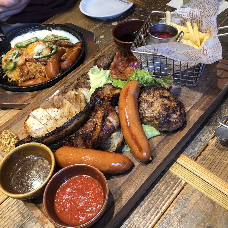 高原グリルプレート(九重珈琲 長住店)