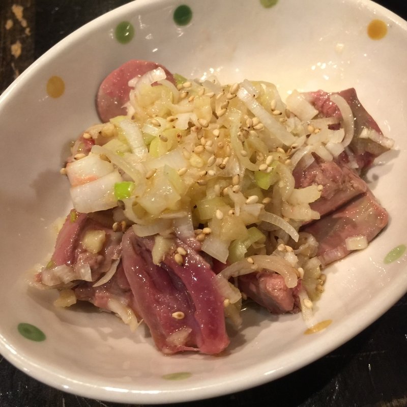 レバたたき(初代吉田 亀戸本店)