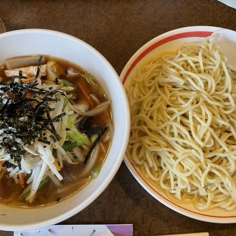 野菜つけそば(大勝軒)