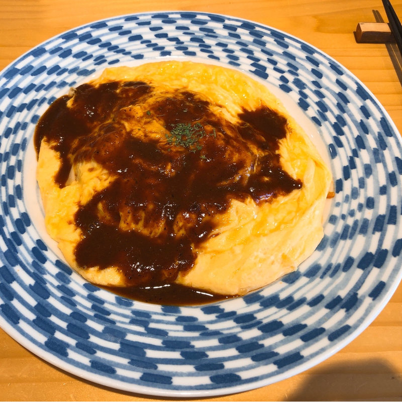 オムライス(イルカトラグリル)