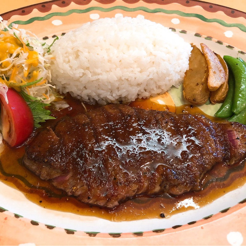 ステーキランチ(きっちん 愚留米 （グルメ）)