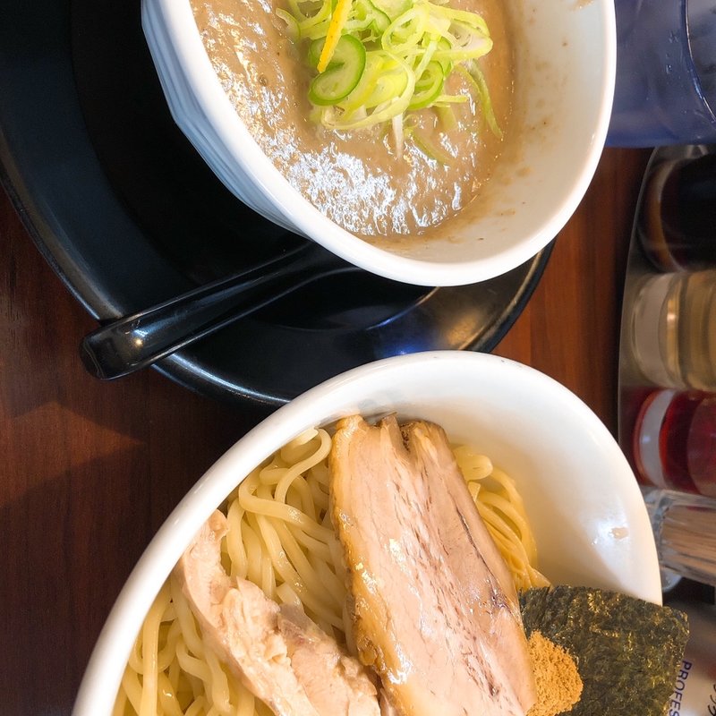 あっさり鶏つけそば(麺の風 祥気)