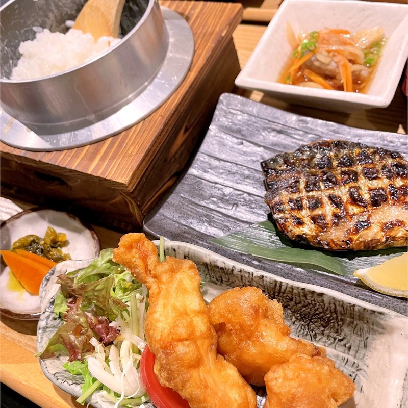 田舎御膳(釜かつ)