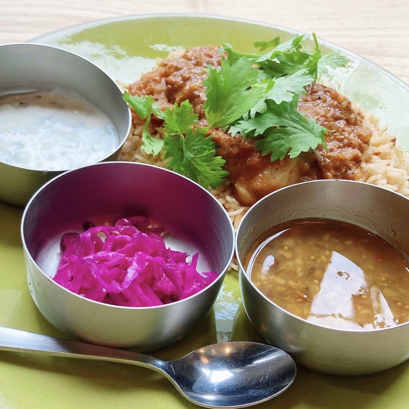 魚介のビリヤニ(TORQUE SPICE & HERAB TABLE & COURT（トルクカフェ）)