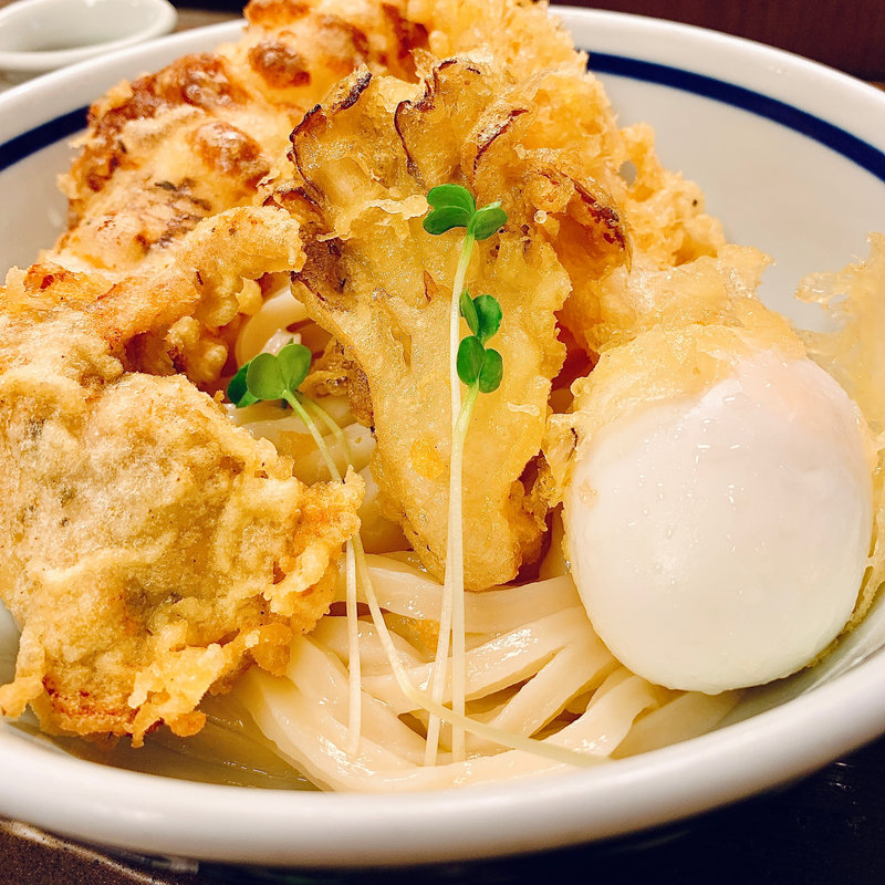 全部入りぶっかけ(うどん 兎麦 umugi)