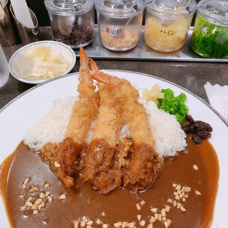 エビフライカレー(サンマルコ 東武池袋店)